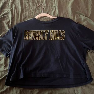 Urban outfitters, crop tee